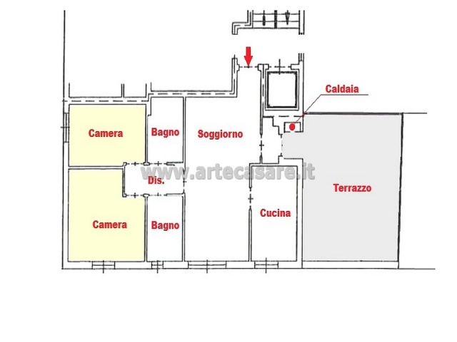 Busto Garolfo, Lombardia 20038, 2 Camere Letto Camere Letto, 3 Stanze Stanze,2 BagniBagni,Appartamento,Vendita,3405